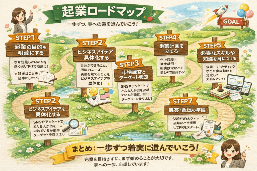 起業ロードマップ